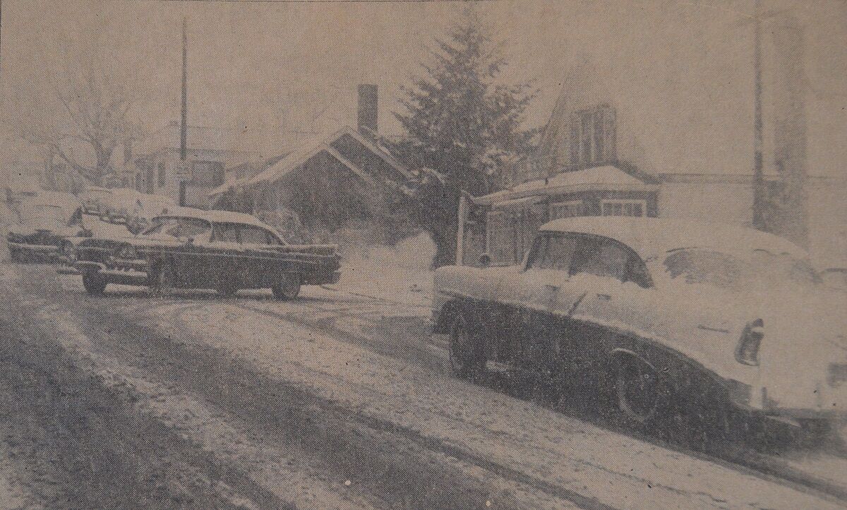 Hood River snow, 1961